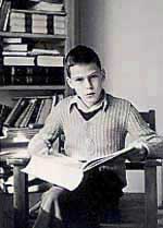 Jean-Christian Michel enfant; - Enfance studieuse.