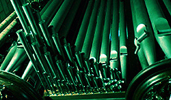 Grand orgue en façade J.-S. Bach