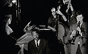 Kenny Clarke with 
Jean-Christian Michel