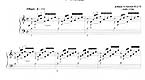 Partition d'un prélude de J.-S. Bach