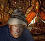  Jean-Christian Michel dans  le palais du PotalaPalais du Pothala Lhasa