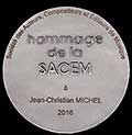 Jean-Christian Michel, Compositeur Français : Cérémonie de promotion des Sociétaires définitifs et Cinquantenaire de Présence à la SACEM
