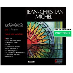 JEAN-CHRISTIAN MICHEL SONGBOOK PARTITIONS