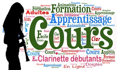 Cours de Clarinette : Affiche Apprentissage de l'instrument