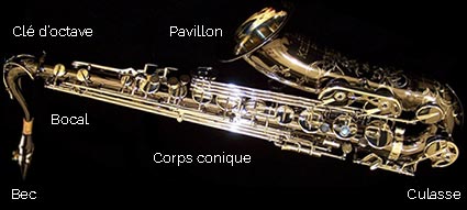 Saxophone description 