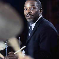 Kenny Clarke en concert