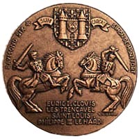 Medaille de la ville de Carcassonne  Jean-Christian Michel
