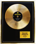 Disque d'or des Beatles -