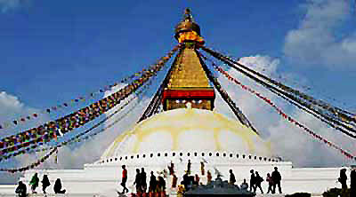 Bodnath stupa, Kathmandu Nepal