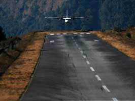 Lukla airport, Himalaya Nepal