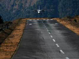 Altiport de Lukla Himalaya Nepal