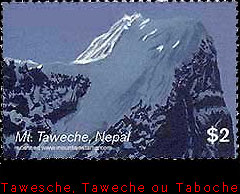 Timbre du Tawesche Nepal