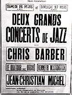 Affiche concert jazz