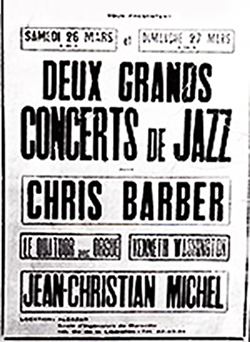 Affiche concert jazz