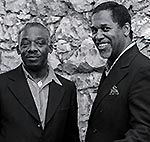Kenny Clarke et John Lewis fondateurs du MJQ