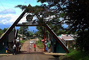 Marangu gate Kilimandjaro