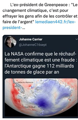 Réchauffement climatique Fraude