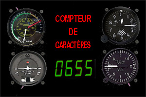 Compteur de Caractères &  Lettres  Universel - Jean-Christian Michel