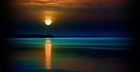 Port-Maria / Ocean lune et nuit Jean-Christian Michel