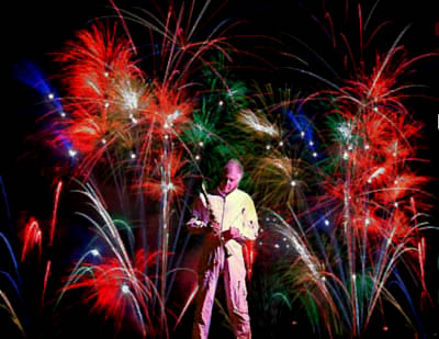 Concert  Son et lumière Laser Fireworks Jean-Christian Michel